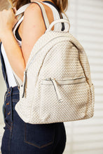 Load image into Gallery viewer, Bag - SHOMICO PU Leather Backpack - Large Beige
