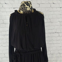 Load image into Gallery viewer, Emma &amp; Michelle Size M Black 3/4 Sleeve Jumpsuit
