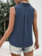 Load image into Gallery viewer, Top - BBPro Johnny Collar Button Up Tank
