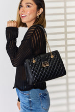 Load image into Gallery viewer, Bag - David Jones Quilted PU Leather Handbag
