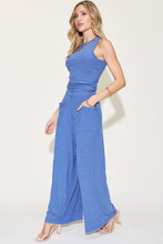 Load image into Gallery viewer, Sets -Basic Bae Ribbed Tank and Wide Leg Pants Set
