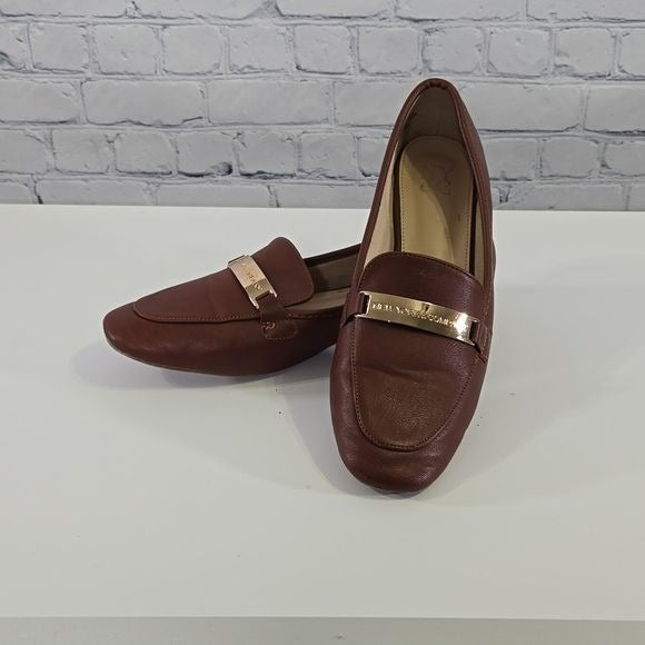 NY & Co. Harleigh Loafer Cognac Size 9
