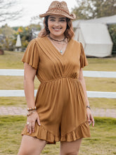 Load image into Gallery viewer, Romper - BBPro Plus Size Ruffled Romper
