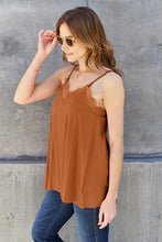 Load image into Gallery viewer, Top - Basic Bae V-Neck Lace Trim Cami
