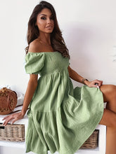 Load image into Gallery viewer, Dress - BBPro Ruffled Off-Shoulder Dress - 7 Colors
