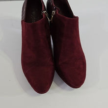 Load image into Gallery viewer, Xappeal Ayla Burgundy Bootie Size 10
