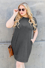 Load image into Gallery viewer, Dress - Basic Bae T-Shirt Dress with Pockets
