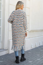 Load image into Gallery viewer, Top - Multicolored Open Front Fringe Hem Cardigan - 6 Color Options
