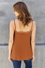 Load image into Gallery viewer, Top - Basic Bae V-Neck Lace Trim Cami
