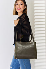 Load image into Gallery viewer, Bag - David Jones Texture PU Leather Handbag
