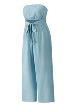 Load image into Gallery viewer, Jumpsuit - BBPro Tied Cutout Tube Top Jumpsuit
