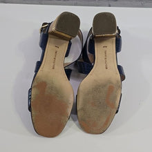 Load image into Gallery viewer, Tommy Hilfiger Size 8.5M Blue Sadah Block Heel Sandals
