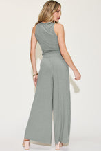 Load image into Gallery viewer, Sets -Basic Bae Ribbed Tank and Wide Leg Pants Set
