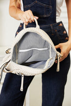 Load image into Gallery viewer, Bag - SHOMICO PU Leather Backpack - Large Beige
