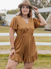 Load image into Gallery viewer, Romper - BBPro Plus Size Ruffled Romper
