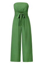 Load image into Gallery viewer, Jumpsuit - BBPro Tied Cutout Tube Top Jumpsuit
