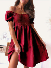 Load image into Gallery viewer, Dress - BBPro Ruffled Off-Shoulder Dress - 7 Colors
