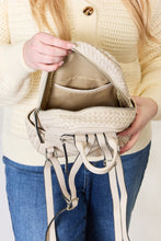 Load image into Gallery viewer, Bag - SHOMICO PU Leather Woven Backpack - Medium

