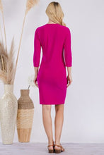 Load image into Gallery viewer, Dress - Celeste Crew Neck Sheath Dress
