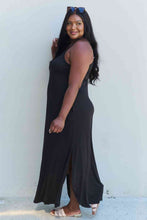 Load image into Gallery viewer, Dress - Ninexis Good Energy Side Slit Maxi Dress - Black
