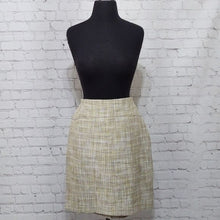 Load image into Gallery viewer, The Limited Size 10 Tweed Pencil Mini Skirt
