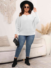 Load image into Gallery viewer, Top - Boat Neck Batwing Sleeve Sweater - 4 Color Options
