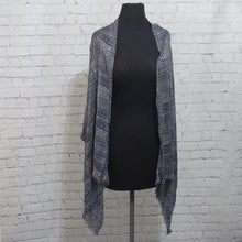 Load image into Gallery viewer, J. Crew Blue and White Scarf
