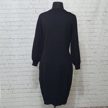 Load image into Gallery viewer, New York and Company Size Large Belted Argyle Tunic Sweater
