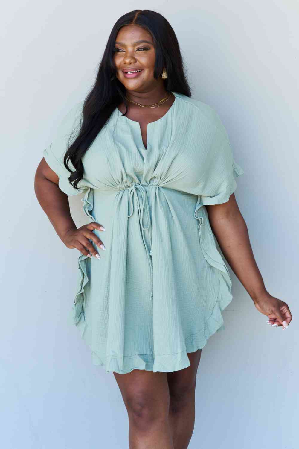 Dress - Ninexis Out Of Time Ruffle Dress