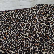 Load image into Gallery viewer, J. Crew Factory Size 4 Cheetah Print Winnie Cropped Pants
