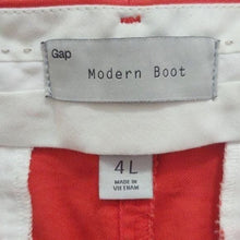 Load image into Gallery viewer, Gap Size 4 Long Orange Modern Boot Casual Pants
