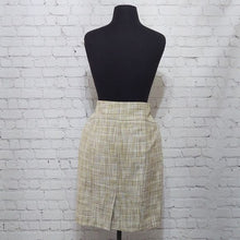 Load image into Gallery viewer, The Limited Size 10 Tweed Pencil Mini Skirt
