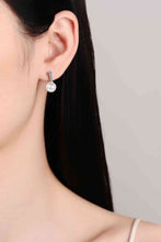 Load image into Gallery viewer, Jewelry - Moissanite Pearl Drop Earrings
