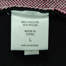Load image into Gallery viewer, New York and Company Size Large Belted Argyle Tunic Sweater
